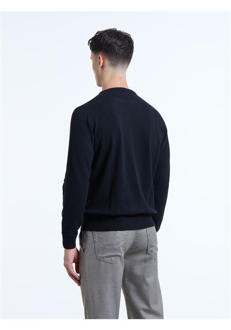 【新品タグ付き】LUCIANO/BORRELLI NAPOLI 送料無料】ツイル無地セミワイドカラーシャツ（LUCIANO